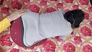 my girlfriend plays freefire while i rip clothes for rough juicy pussy fisting and hardcore fucking in bedroom