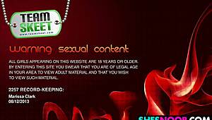 Whoa, 18-Year-Old Marissa Clark Devours Huge Cock!