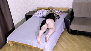 yo milf big tits fat ass sucks cock then takes hard anal pounding