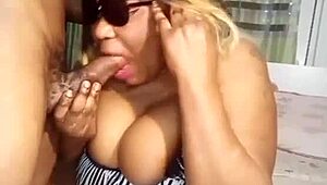 shaved pussy takes monster cock homemade