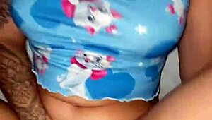 raw brazilian creampie girlfriend screaming no condom cum inside