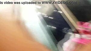 Amateur redhead deepthroats BBC in bath before monster cock interracial fuck