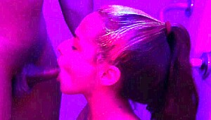 Hey, my boyfriend caught me in the bath and fucked me hard.