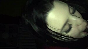 Spanish 19yo amateur chokes down monster black cock