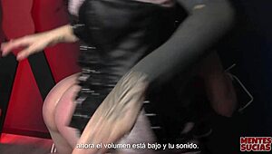 emmita misbehaves fedora straps her in outdoor bdsm punishment