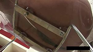 blonde teen slave gulps piss then takes creampie in bathroom toilet