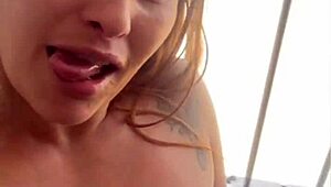 Hey, made a video call in this guy's apartment I just met... ended up flashing my tits as a little gift for him?? 😏