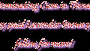 Knee HIGH BOOTS dominatrix in GLASSES takes INSANE FACEFUCK cum THROAT