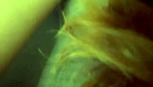 Teen strokes cock while watching step-sis holiday flicks