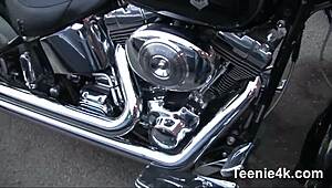 Monster Cock Fills Slim Babe's Tight Lips Till Explosive Sperm Blast!