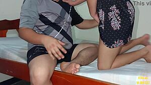 uhh i rip off my tight stepsis panties n fuck her doggystyle til she moans rich