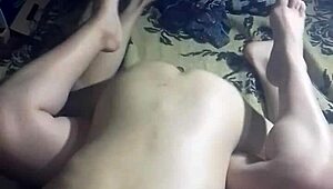 Sexy Latina Couple Rips Clothes in Missionary Phone Fuck!