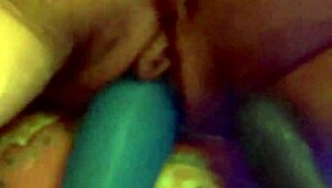 Curvy Amateur Spreads Wide Face Down For Vibrator Orgasm