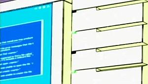 holy shit hentai nerd's tight ass pounded raw by horny student!!