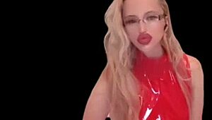 Blonde Goddess Dances Belly Fetish Song