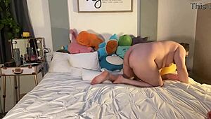oily wet massage turns into curvy latina foreplay with miketheebaker