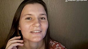 your russian gf sucks your dick so lovingly in asmr while supporting you fully