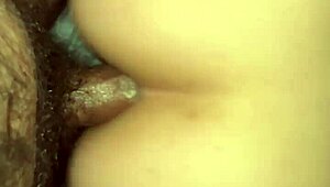 street amateur takes monster cock deep in ass for raw anal pounding