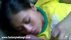 tanzina sucks bf cock like a pro