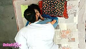 teacher fucks desi student pussy hard in exam room for passing grade close-up