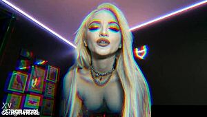 lola fae jerks hairy pussy licks cum with foot fetish