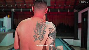 Daniela Andrea rides photographer's huge cock until deep creampie inside