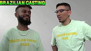 Hot Latina's juicy cunt lips licked before riding new stud's cock wildly