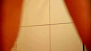 Spanish event promoter milet shaves pussy on real spy cam upskirt hidden.