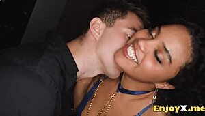 Dark Haired Honey Craves Breakfast But Gets Kitchen Gonzo Drilling Hard!