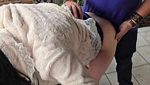 Wild Outdoor Fuck as Friend Shares Cuckold Wife Quick Double Action!