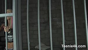 Monster Cock Fills Slim Babe's Tight Lips Till Explosive Sperm Blast!