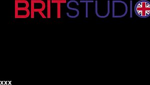 alt goth college student in uniform milks cocks at desk, lactating tits covered in cum mouthful