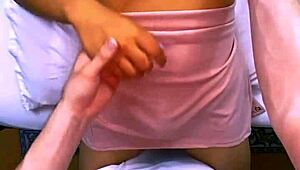 Stepdad invites best friend over then they dive into wild creampie fun!