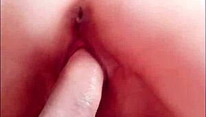 private couple homemade anal in lingerie stockings hardcore for vip client collection.