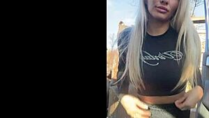 office quiet girl turns wild party fun with big tits and ass