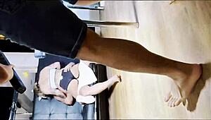 bunny grinds her wet pussy on black monster cock until hot cum fills her mouth