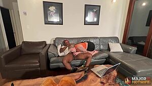 Busty inked subgirl0831 moans as Rome Major pounds her twat then blasts jizz all over