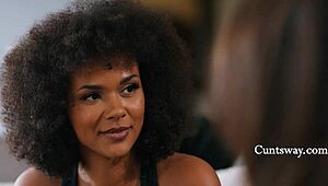 Overwhelming Lesbian Desire Sparks Squirting Orgasms in Threesome