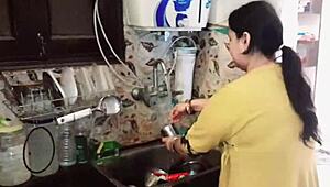 Pujaprem's intimate homemade sessions blend sensual play and steamy couple adventures in full view