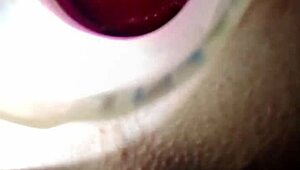 Watch this gaping anal stretch wide open for deep insertions