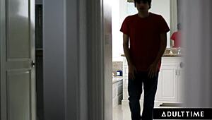 Eliza Ibarra Fingers Wet Pussy in Shower Ride