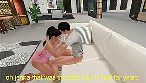 your wife's friend kim gives you a cheating lap dance while husband watches dancing seduction? 😈