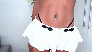 Karina rose's slim brazilian ass gaped by two huge cocks in double penetration anal bbc 2on1