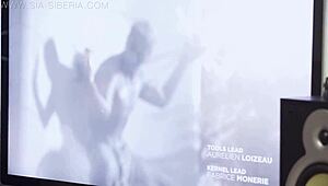 sia siberia as kara from detroit cosplay fucks hard with dildo on webcam