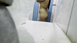 Hidden camera reveals intimate bathroom moments