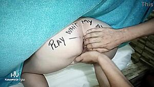 hey daddy play with my juicy asshole and big pussy lips 😏👅 cum on ass?