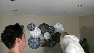 Tall Goddess Ava's Huge Cock Humiliation with Foot Domination Spitting and Small Dick Worship