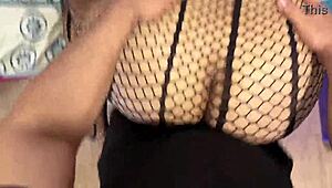 i catch stepmom watching porn and make her suck cock hard