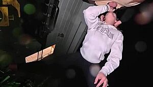 Pregnant Wife Sucks Hotel Gloryhole Monster Cock Publicly