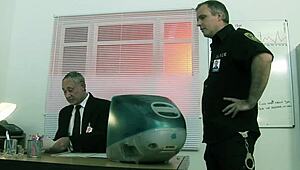 Big Breasted Czech Milf Railed in UK Office